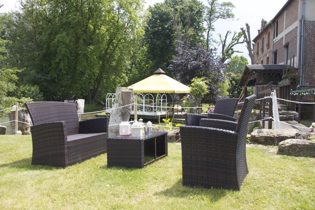Logis - Hotel & Restaurant Moulin Des Forges Saint-Omer-en-Chaussee Ngoại thất bức ảnh