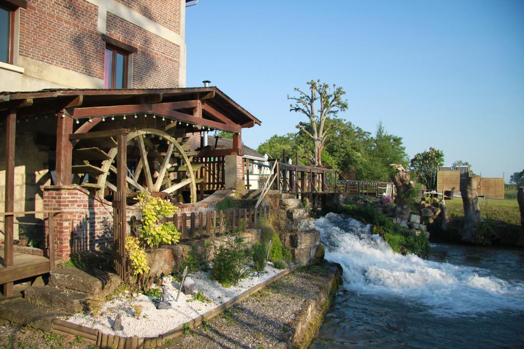 Logis - Hotel & Restaurant Moulin Des Forges Saint-Omer-en-Chaussee Ngoại thất bức ảnh